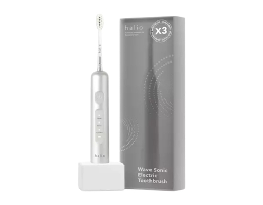 Bàn Chải Đánh Răng Điện Wave Sonic Silver Frost Halio ảnh 0