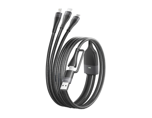 Cáp Sạc Pro Mars 3In1 AP-FC15-1200 Pisen ảnh 0