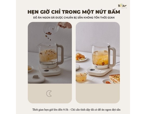 Ấm Siêu Tốc Pha Trà YSH-E15M1 Dung Tích 1.5L Bear ảnh 12