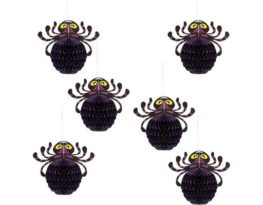Mô Hình Giấy Trang Trí Halloween 002 Nhện 20x25cm Tân Hồng Vận ảnh 2