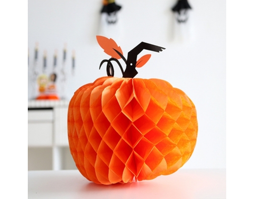 Mô Hình Giấy Trang Trí Halloween 003 Bí Ngô 20x25cm Tân Hồng Vận ảnh 4