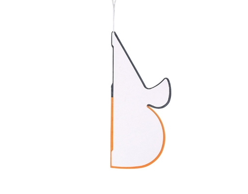 Mô Hình Giấy Trang Trí Halloween 004 Bí Có Mũ 11x26cm Tân Hồng Vận ảnh 3