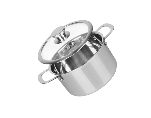 Bộ 3 Nồi Inox Đa Lớp Nguyên Khối GCS256-T1 Green Cook ảnh 1