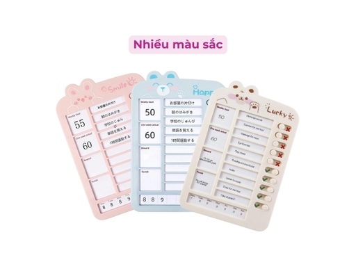 Bảng Kế Hoạch Học Tập 14.5x21.5cm Sportslink ảnh 3