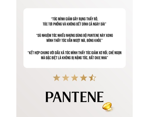 Dầu Gội Ngăn Rụng Tóc Pro-V Shampoo Hair Fall Control 650g Pantene ảnh 4