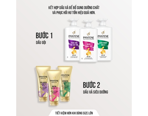 Dầu Gội Ngăn Rụng Tóc Pro-V Shampoo Hair Fall Control 650g Pantene ảnh 6