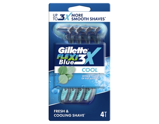 Dao Cạo Blue3 Mát Lạnh 4 Cây GILLETTE ảnh 0
