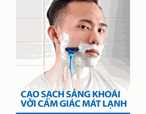 Dao Cạo Blue3 Mát Lạnh 4 Cây GILLETTE ảnh 3