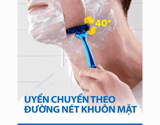 Dao Cạo Blue3 Mát Lạnh 4 Cây GILLETTE ảnh 5