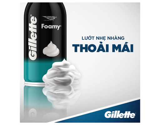 Bọt Cạo Râu Hương Bạc Hà 175g GILLETTE ảnh 4