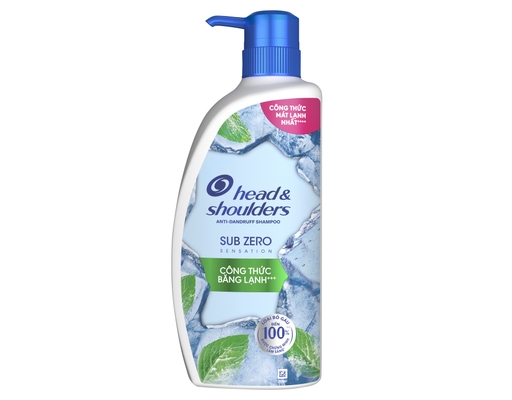 Dầu Gội Giúp Làm Sạch Gàu Băng Lạnh Sub Zero Sensation 800ml Head & Shoulders ảnh 0