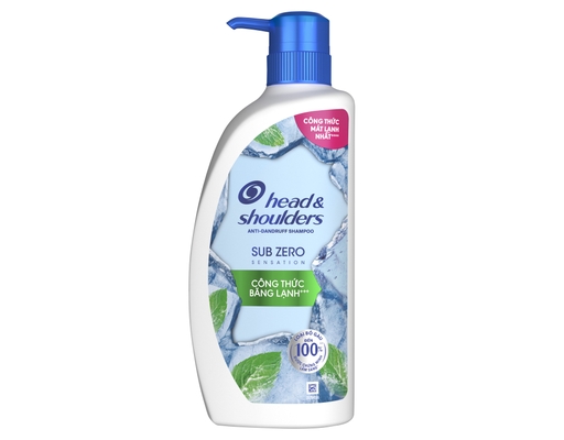 Dầu Gội Giúp Làm Sạch Gàu Băng Lạnh Sub Zero Sensation 550ml Head & Shoulders ảnh 0