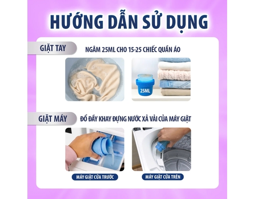 Nước Xả Vải Hương Làn Gió Mát 3L Downy ảnh 5