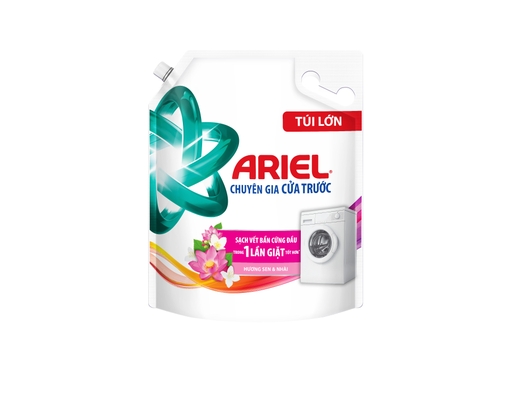 Nước Giặt Cửa Trước Bền Màu Hương Sen Và Nhài 3.05kg Ariel ảnh 0