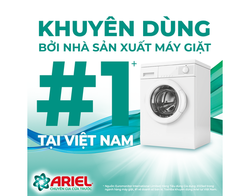 Nước Giặt Cửa Trước Hương Downy Nắng Sớm 3.2kg Ariel ảnh 3