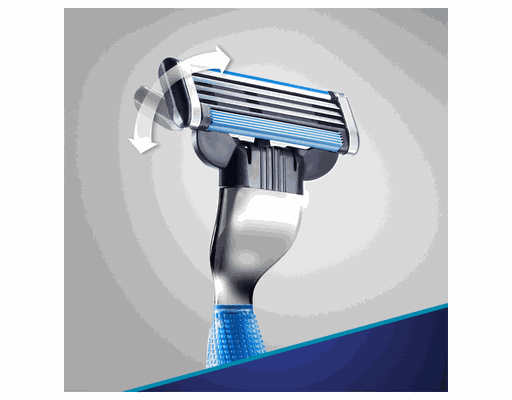 Lưỡi Dao Cạo 3 Lưỡi Dao Mach3+ 6 Cái GILLETTE ảnh 6