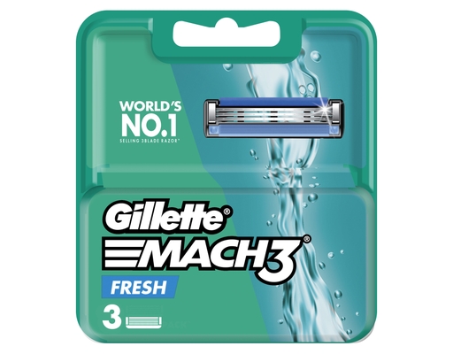 Lưỡi Dao Cạo Mach3+ 3 Cái GILLETTE ảnh 0