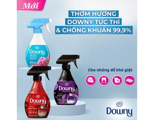 Xịt Vải Hương Đam Mê 370ml Downy ảnh 6