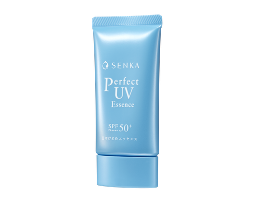 Tinh Chất Chống Nắng Nâng Tone Sáng Mịn Tự Nhiên Perfect UV Essence SPF50 PA++++ 50g SENKA ảnh 2