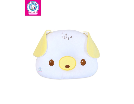 Gối Lõm Định Hình Đầu Bé Hình Cún Con Freesize PK0777 Nền Vàng, Nền Xanh Biển, Nền Trắng HELLO BnB ảnh 0