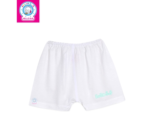 Quần Mặc Tã Ngắn Chất Liệu Bamboo QSS0065 Cho Trẻ Sơ Sinh Màu Trắng HELLO BnB ảnh 2