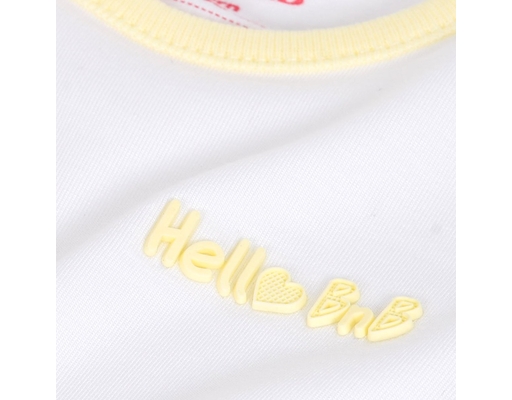 Áo Bác Sĩ TD Chất Liệu Bamboo ASS0053 Cho Trẻ Sơ Sinh Màu Trắng HELLO BnB ảnh 2