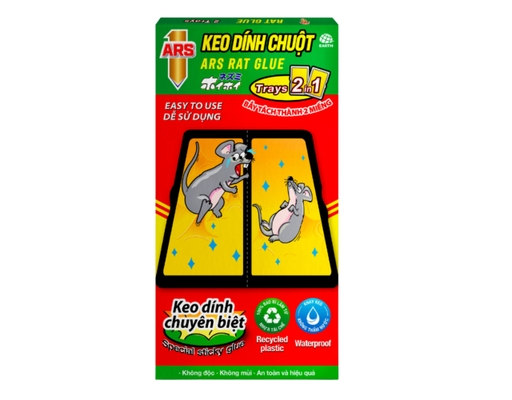 Hộp 2 Miếng Keo Dính Chuột x 20g Ars ảnh 0