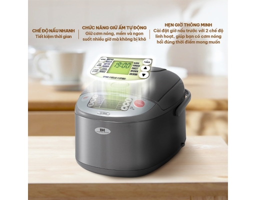 [Đặt Trước] Nồi Cơm Điện Cao Tần NP-HBQ10-XA 1L Zojirushi ảnh 4