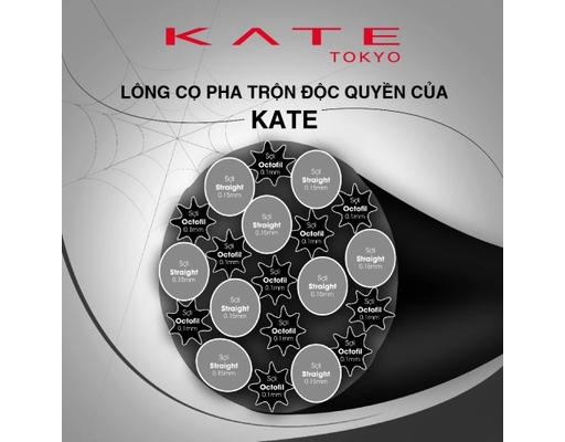 Bút Kẻ Mắt Nước Đầu Siêu Mảnh Bền Màu Chống Trôi Super Sharp Liner EX4.0 BR3 Màu Nâu Ấm 0.6ml KATE ảnh 4