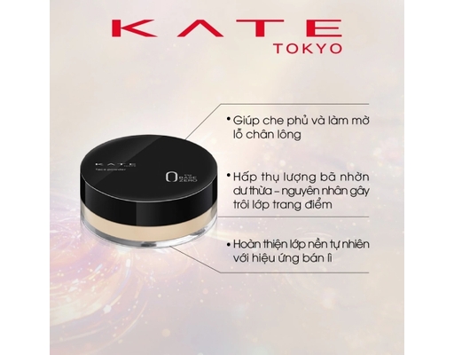 Phấn Phủ Dạng Bột Mịn Lì Có Màu Face Powder Z Matte 6.0g KATE ảnh 1