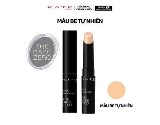 Che Khuyết Điểm Dạng Thỏi Stick Concealer A Natural Beige Màu Be Tự Nhiên 3g KATE ảnh 1