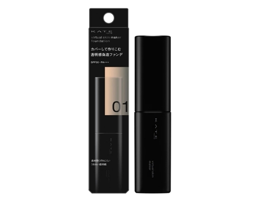 Kem Nền Nâng Tông Tự Nhiên Virtual Skin Maker Foundation Màu 01 Cho Da Sáng 25ml KATE ảnh 0