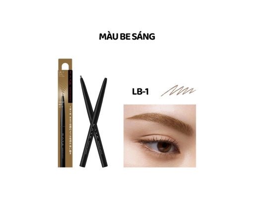 Chì Kẻ Mày Eyebrow Pencil Z LB1 Màu Be Sáng 0.07g KATE ảnh 1