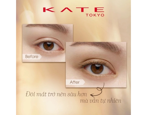 Phấn Mắt Tông Nâu Mellow Brown Eyes BR8 Màu Nâu Xám Khói 4.2g KATE ảnh 6