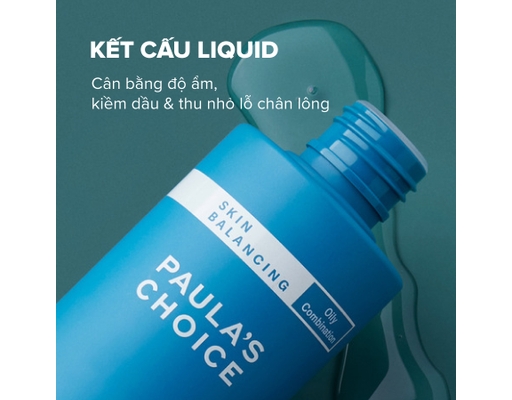 Nước Cân Bằng Độ Ẩm Thu Nhỏ Lỗ Chân Lông Skin Balancing Pore-Reducing Toner 190ml Paula's Choice ảnh 4