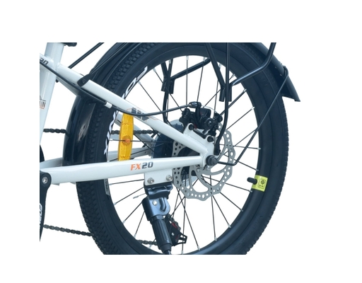 Xe Đạp Trẻ Em 20 Inch HS20 Màu Xám Cam Fornix ảnh 5