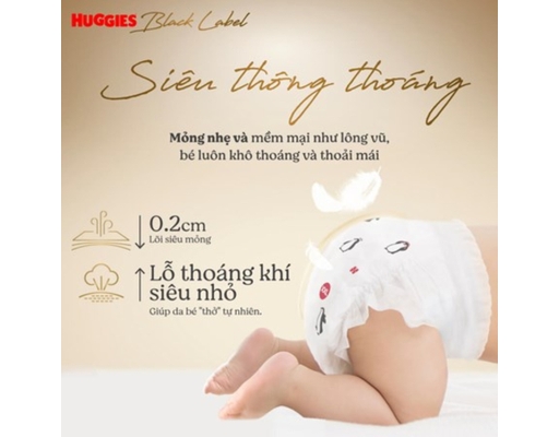 Tã Quần Huggies Black Label XXL24 Cho Bé Trên 15kg 24 Miếng Huggies ảnh 5