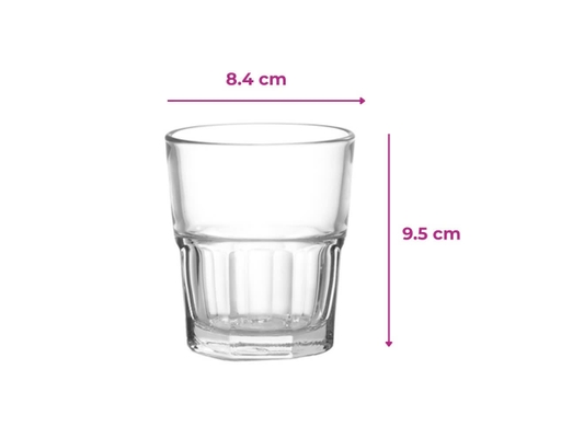 Ly Thủy Tinh Centra Rock 300ml Ocean ảnh 1