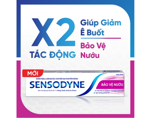 Kem Đánh Răng Chăm Sóc Nướu Gum Care 100g Sensodyne ảnh 5