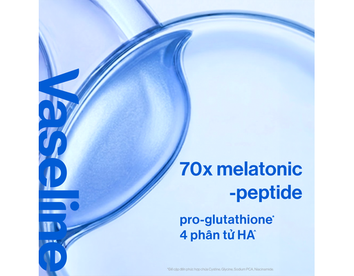 Sữa Dưỡng Thể Dưỡng Sáng Da Ban Đêm Gluta Hya 330ml Vaseline ảnh 4