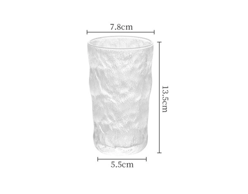 Bộ 6 Ly Thủy Tinh Solid Trắng Y6012 Dung Tích 305ml Tuyết Mai ảnh 5