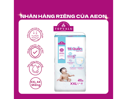 Tã Quần XXL44 Cho Bé Từ 15-25kg 44 Miếng TOPVALU ảnh 0