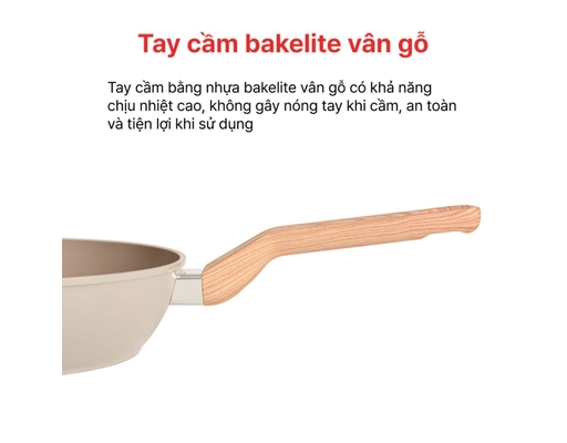 Chảo Sâu Chống Dính Đáy Từ Forged Prime 30cm Happy Cook ảnh 3