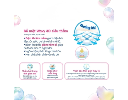 Tã Quần Size M Cho Bé Từ 6-11kg 52 Miếng Merries ảnh 3