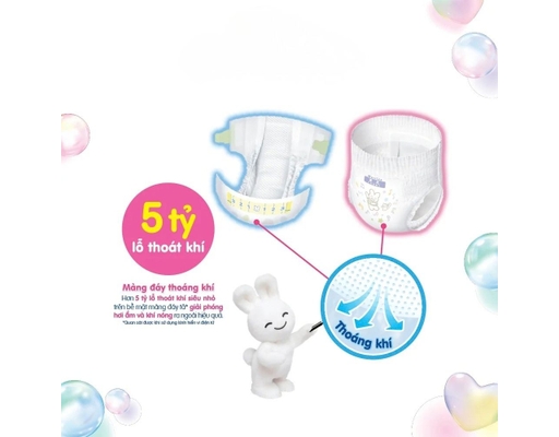Tã Quần Size M Cho Bé Từ 6-11kg 52 Miếng Merries ảnh 5