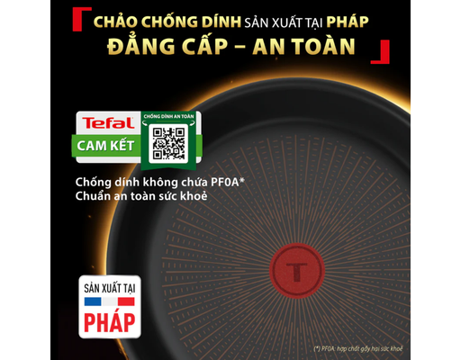 Chảo Chiên Chống Dính PTFE Fusion Core 26cm Tefal ảnh 9