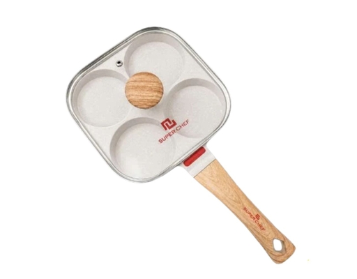 Chảo Breakfast Có Nắp Kính SC_F1919 Super Chef ảnh 1