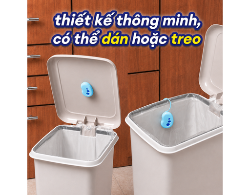 Khử Mùi Rác Đuổi Ruồi Hương Menthol Squash 3.2ml x 2 cái Shoshuriki ảnh 2
