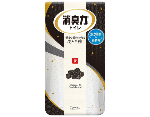 Khử Mùi Nhà Vệ Sinh Hương Charcoal Và Sandalwood 400ml Shoshuriki ảnh 0