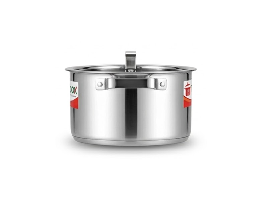 Nồi Inox 304 Nắp Kính Đáy Từ NTQV22 16cm Ticook ảnh 2